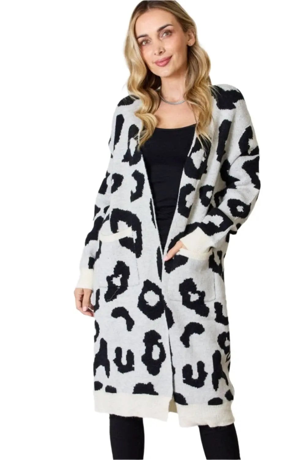 BiBi leopard print cardigan - Love Salve